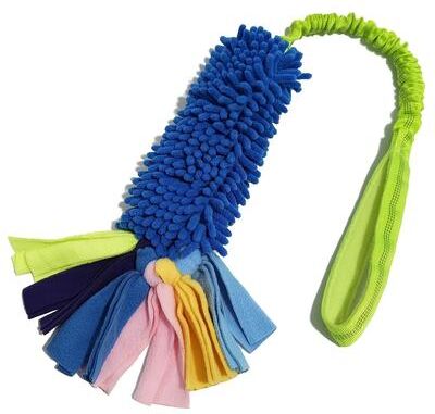 Inspired Finds Durable Plush Rope Dog Toy For Aggressive Chewers With Handle blue Bb Sound Toy