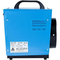 ALLEGRA Heizlüfter AB-H30 - 3,0 kW - 230 V