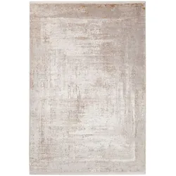 Vintage Teppich Kennedy 160 x 230 cm Mischgewebe Beige