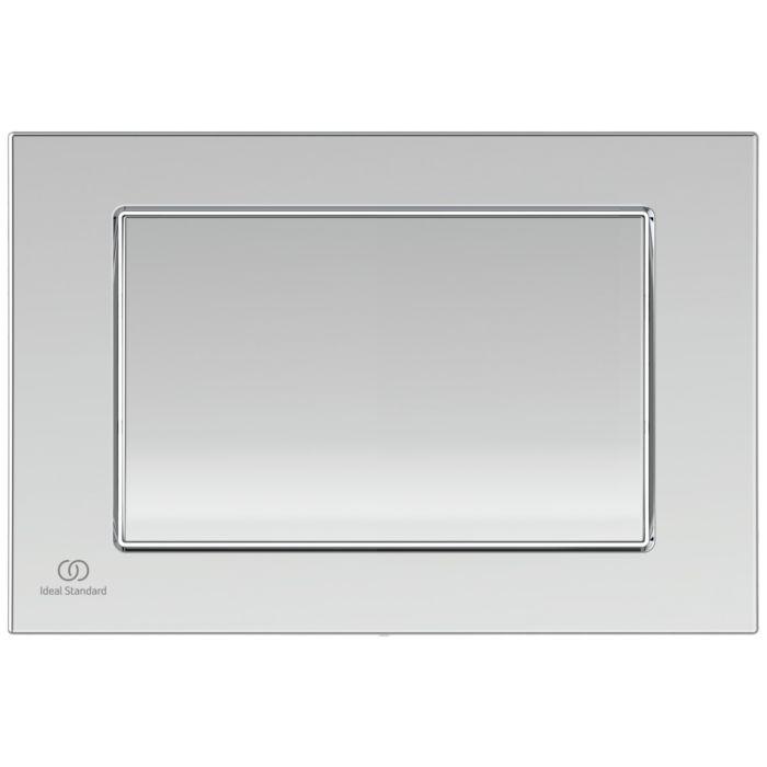 Ideal Standard Septa Pro WC-Betätigungsplatte R0128MY 243x17x163mm, mechanisch, Stahl gebürstet