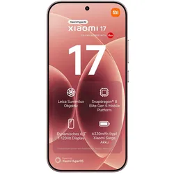 Xiaomi 17/12GB/512GB/Alpine Pink (512 GB, 12 GB), PC, Pink