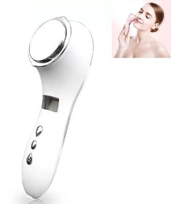 Everyday Crate Facial Ion Importer Skin Rejuvenation & Deep Cleansing Device white