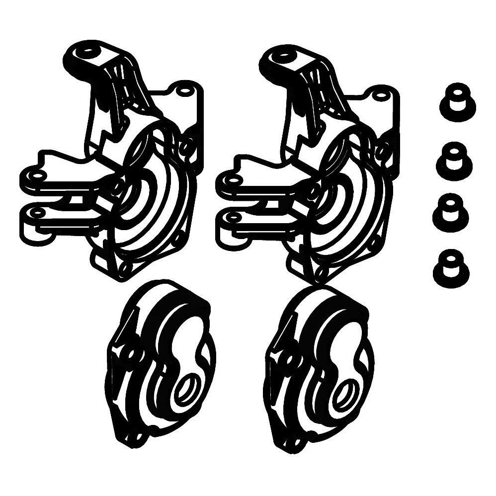 Amewi Radachsengehäuse RCX10 (021-17223003)