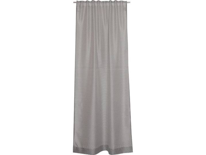 Schöner Wohnen Vorhangschal, Grau, Uni, 130x250 cm, für Stange und Schiene geeignet, Heimtextilien, Vorhänge, Fertigvorhänge
