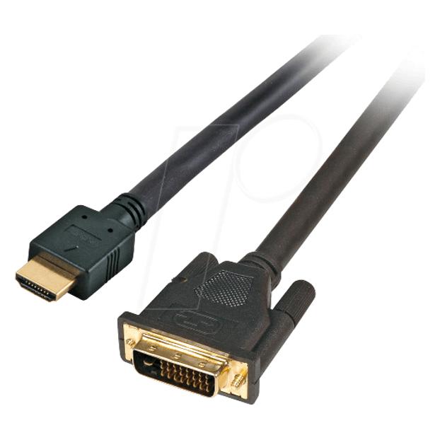 EFB Elektronik DVI - HDMI (Typ A) (1 m) (K5432SW.1)