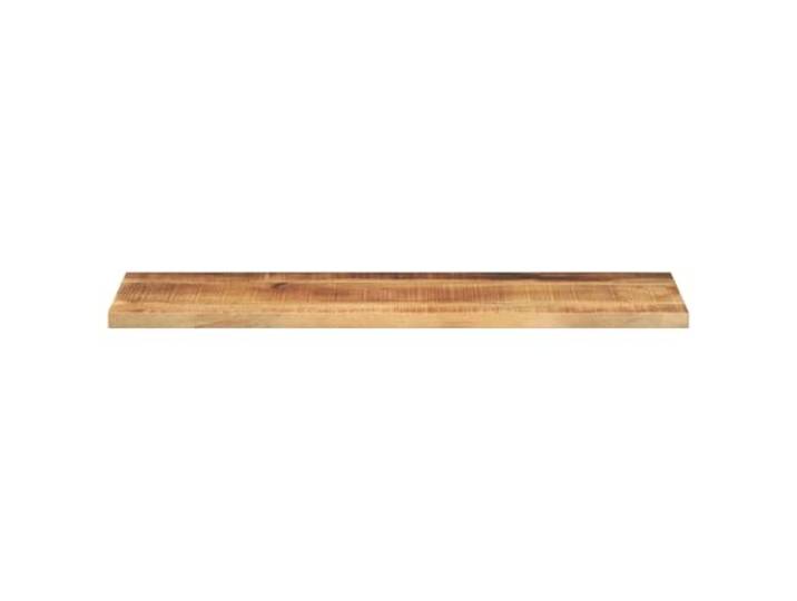 KTHLBRH Tischplatte rechteckig 100 x 40 x 2,5 cm Mangoholz roh Natürliches Mango-Massivholz, pflegeleichte Oberfläche, vielseitiger Ersatz