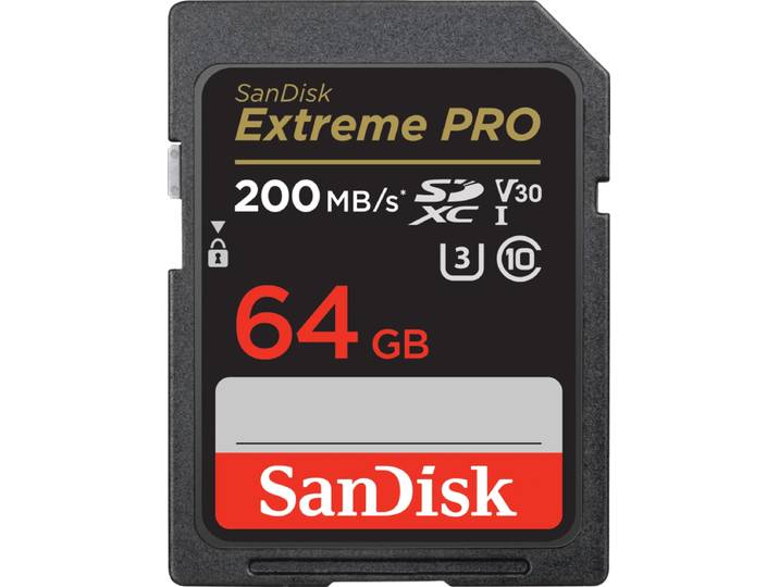 SanDisk SDXC Extreme Pro 64GB 90MB/s