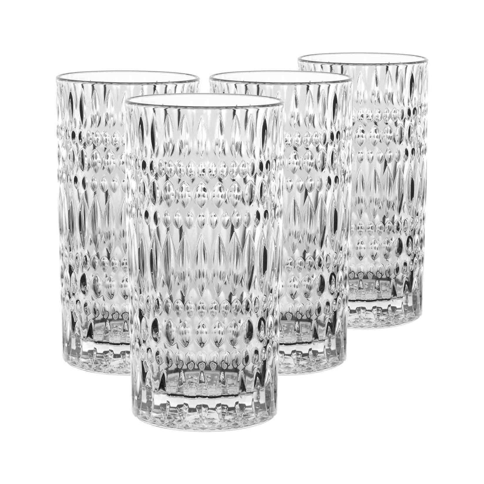Nachtmann Longdrinkgläser Ethno 420 ml 4er Set