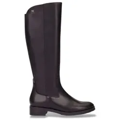 Wonders für Damen. C-5470 Codigree 70 Lederstiefel schwarz (37), Wohnung, Reißverschluss, Lässig