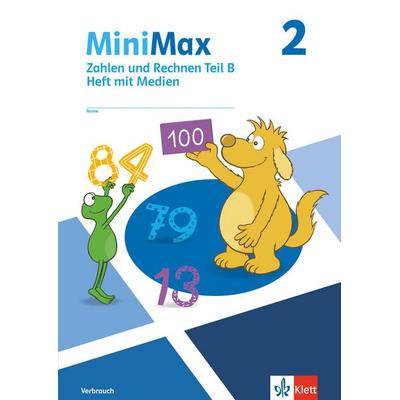 MiniMax 2. Zahlen und Rechnen Teil B - Verbrauchsmaterial mit Medien Klasse 2, Sonstige von , Klett Schulbuchverlag
