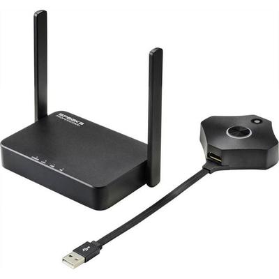 SpeaKa Professional SP-WTR-500 Drahtloses Full HD Präsentationssystem 30m