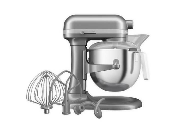 KitchenAid HEAVY DUTY KÜCHENMASCHINE MIT SCHÜSSELHEBER 6,6 L - KONTUR SILBER 5KSM70JPXECU