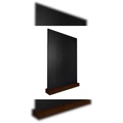 ALLboards Doppelseitige A6 Kleine Tafeln 4 Stück Set mit Staffelei, Dekorativ Deko, Kreidetafel