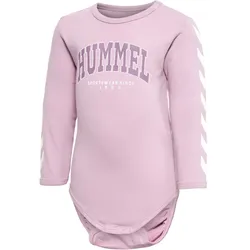 hummel hmlFAST Flipper langarm Baby-Body mauve shadow 62
