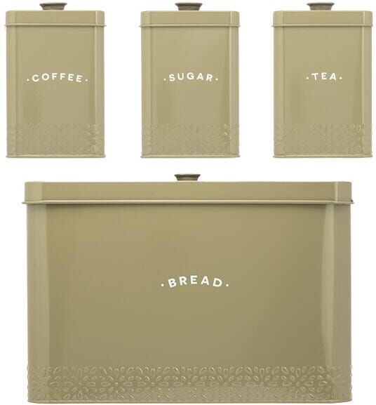 Artisan Street Moss 4 Piece Kitchen Storage Set