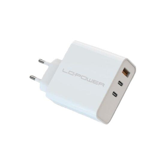LC-Power LC Power 65W USB-C, USB-A GaN-Ladegerät, weiß LC-GAN-65