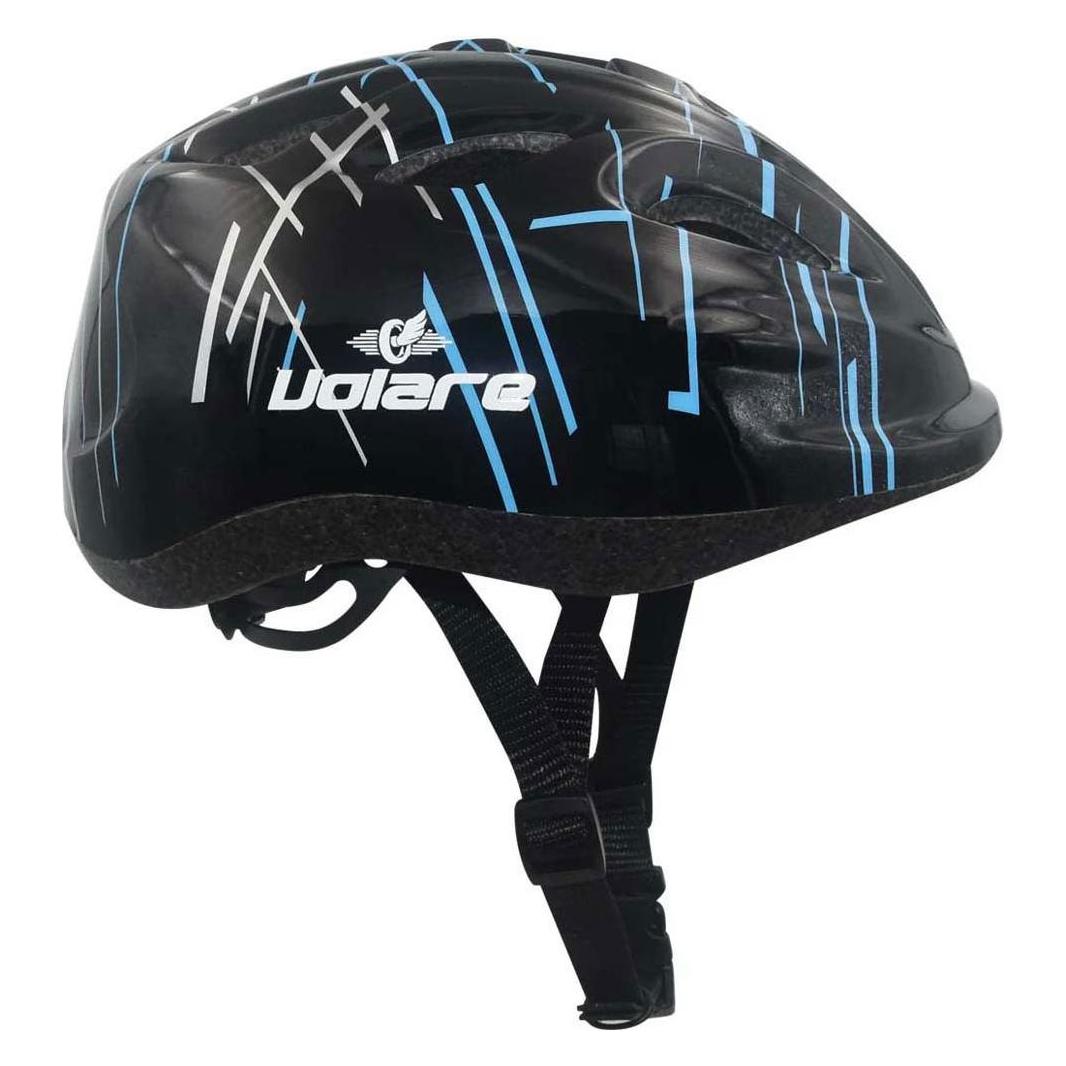 Kubbinga Volare - Fahrradhelm - Kinder - schwarz (47 - 51 cm) (1077)