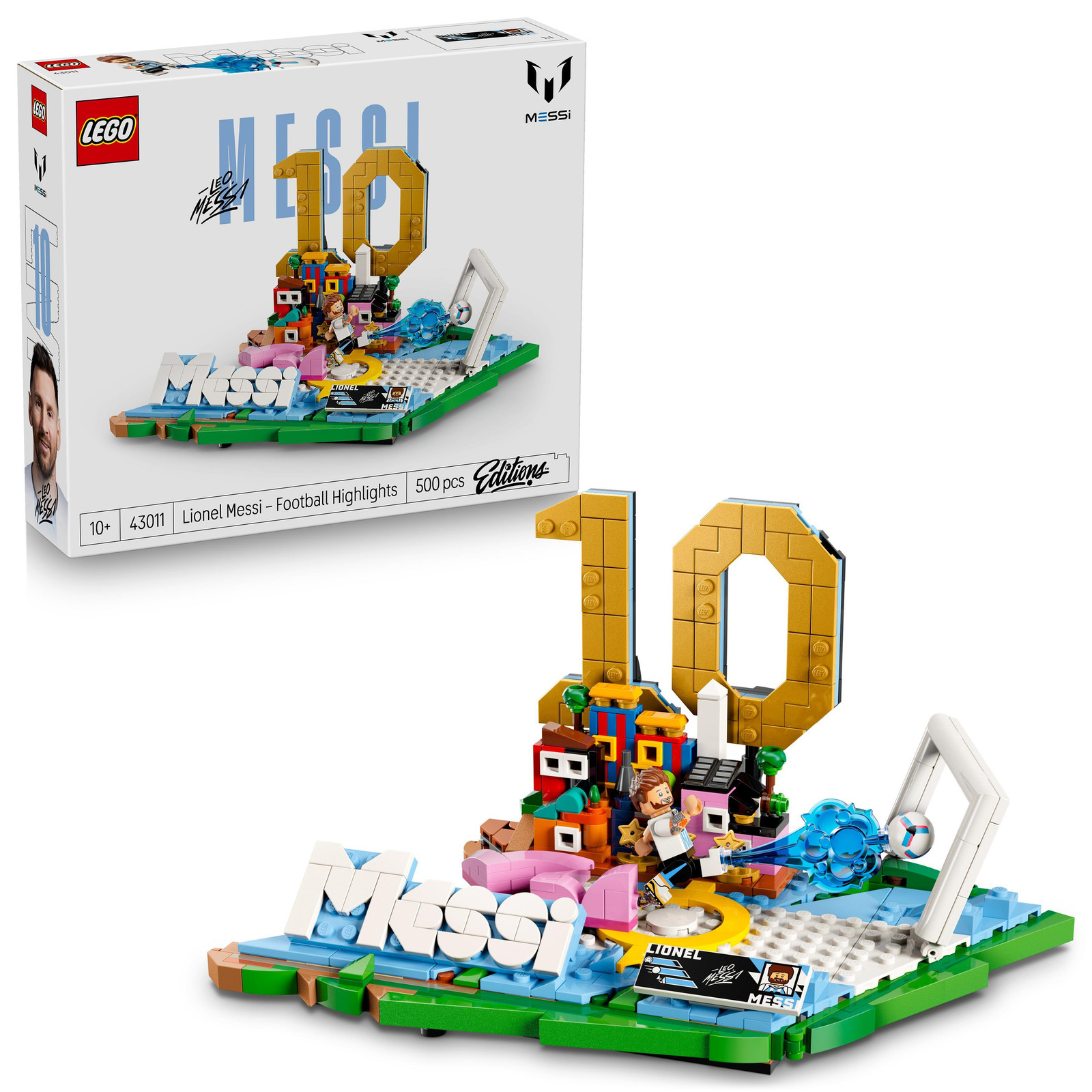 LEGO Lionel Messi Belangrijke Momenten Voetbal 43011 Verzameling