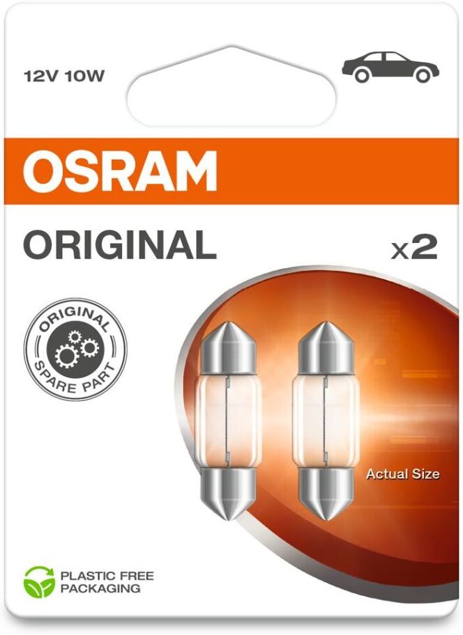 Ams-Osram Glühlampe, Innenraumleuchte OSRAM 6438-2BL