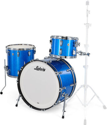 Ludwig Classic Maple Rock Blue Sp. Blue Sparkle