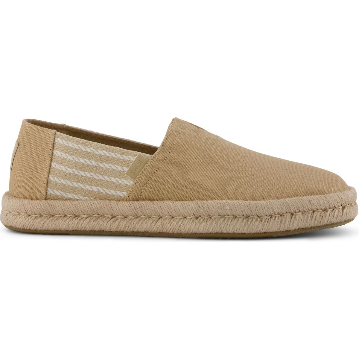 Toms Alpargata Rope 2.0 oatmeal nautical stripe 40.5 10023184-40.5