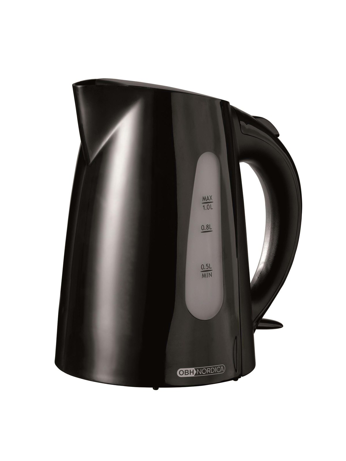 OBH Nordica Wasserkocher Kettle Nemo Black - 6451 - Schwarz - 2200 W