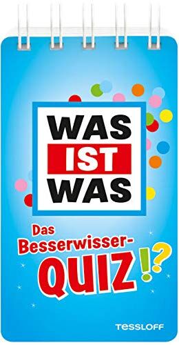 Tessloff Verlag Ragnar Tessloff GmbH & Co.KG - WAS IST WAS Das Besserwisser-Quiz: Über 100 knifflige Fragen und Antworten! Mit Spielanleitung und Punktewertung (WAS IST WAS Quizblöcke) - Preis vom 11.10.2026 03:10:56 h