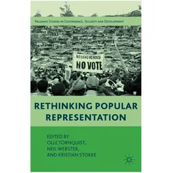 Rethinking Popular Representation, Fachbücher von Olle Törnquist, Kristian Stokke, Neil Webster