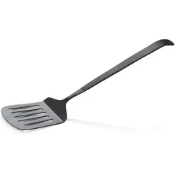 WAS Germany Wender Kitchen Tool 1887, 33 cm, geschlitzt, mit schwarzer PVD Beschichtung, Chromnickelstahl