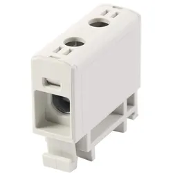 Hauptleitungsklemme Anschlussklemme ETB 35/1 Al/Cu Universalklemme elektroinstallation 2 Löcher Elektro Becov UK1035.21