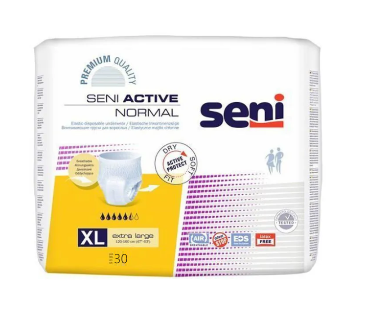 Seni Active Normal XL - 1 paquet de 30 protections