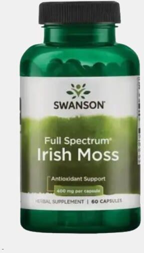 SWANSON IRISH MOSS 60 CAPSULAS