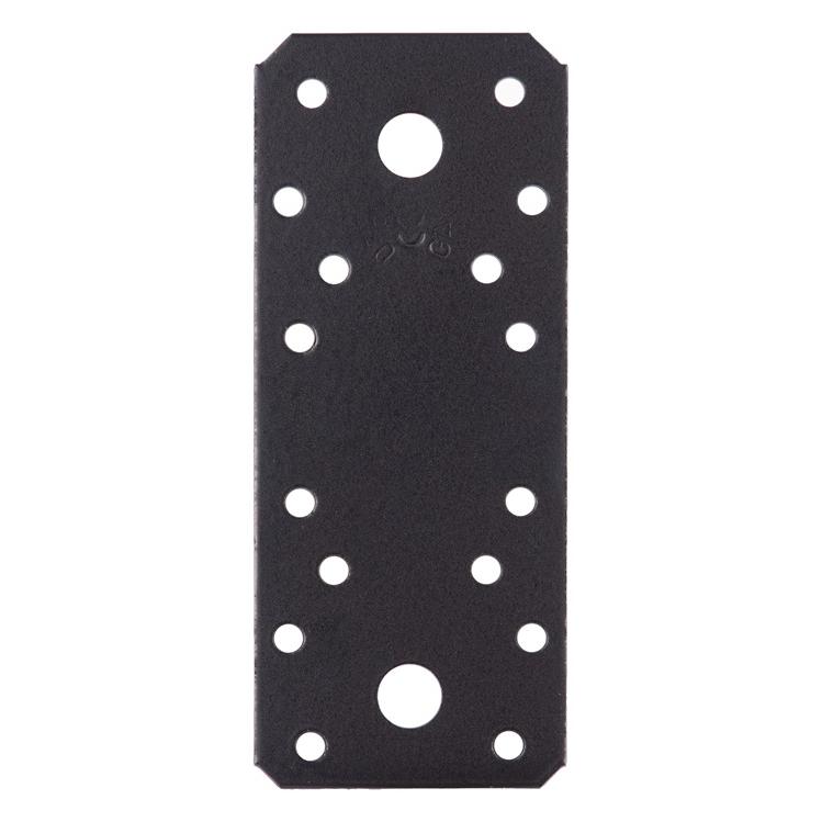 GAH Flachverbinder EN 14545 Länge 133 mm Breite 55 mm Stärke 2,5 mm Stahl ku.-besch. (Flachverbinder, 50 Stk.) (329402)