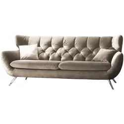 SOFA CHARME Braun Velvet