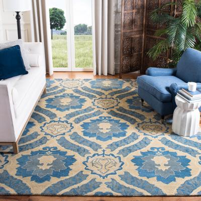 SAFAVIEH Handmade Wyndham Candelora Modern Wool Rug