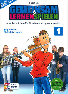 Bläser-Schulen-Verlag Gemeinsam Lernen 1 Flute