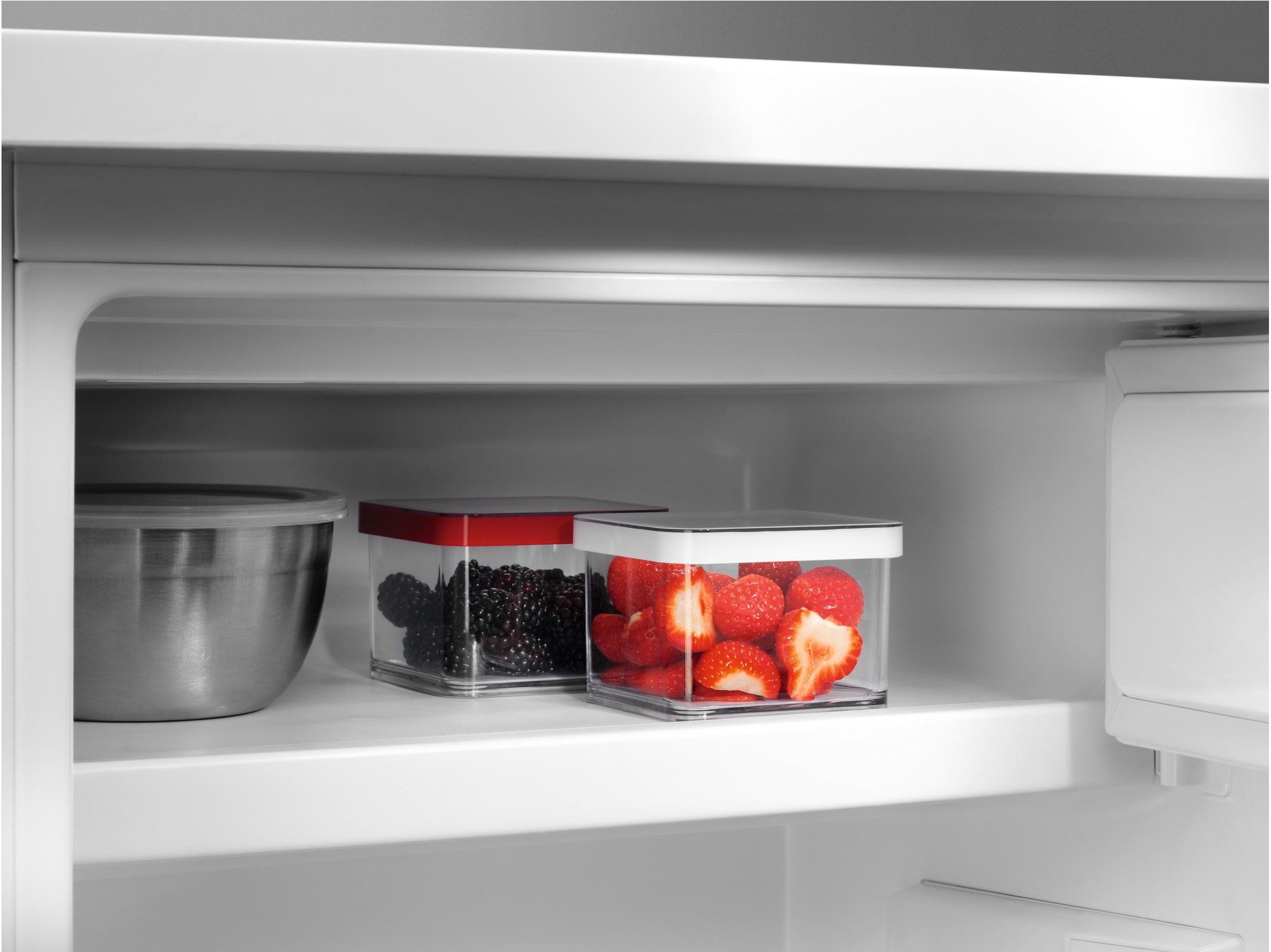 AEG Kühlschrank "Electrolux ATK12", Energieeffizienz: E, weiss (weiß), B:56cm H:84,5cm T:57,5cm, Kühlschränke, Kühlschrank weiß Einheitsgröße