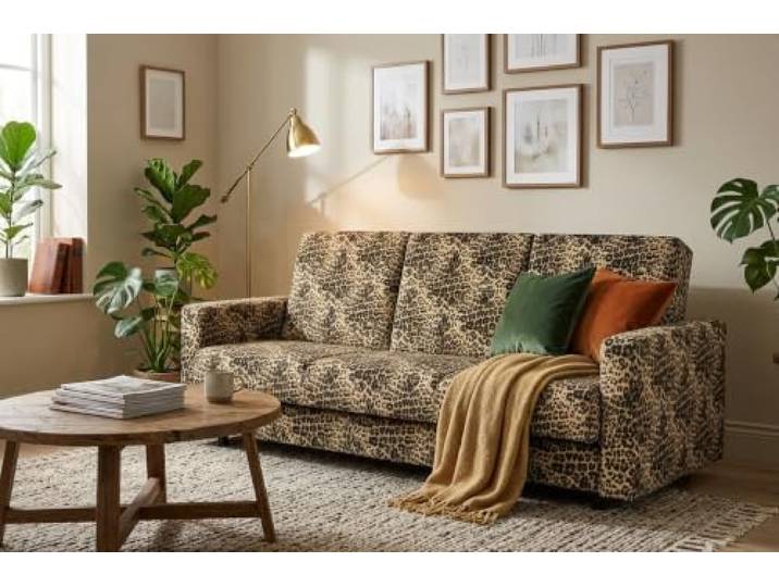 Family Meble Schlafsofa Alicja Botanical – W.Alicja.B.Print.Pantera