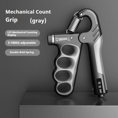 Rare Purchases Hand Wrist Expander, Adjustable Grip Strengthener For Home Gym, Durable Fitness Equipment gray