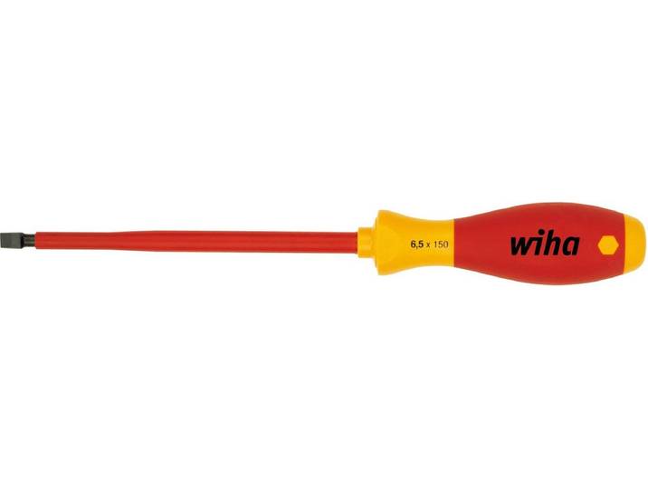 Wiha Schroevendraaier SoftFinish electric Sleufkop 4.5mm x 175mm - 00825