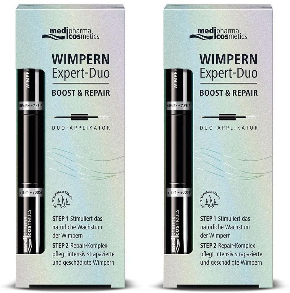 medipharma cosmetics Wimpern Expert-Duo Boost & Repair 2x 2x8 ml Konzentrat
