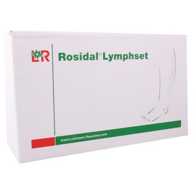 Lymphset 6 Bein groß Schaumstoffbinde 1 St Verband