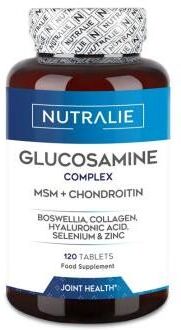 Nutralie Glucosamine Msm + Chondroitin Complex 120 Tablets