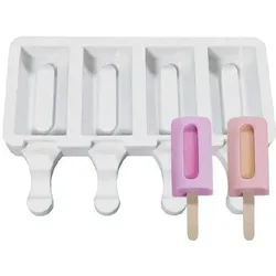 Silikonform für Eis am Stiel, 8,5 × 19 cm