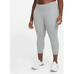 NIKE Damen Tights W NK DF FAST CROP, Größe XS in Grau Grau