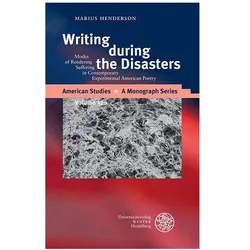 Writing during the Disasters, Fachbücher von Marius Henderson