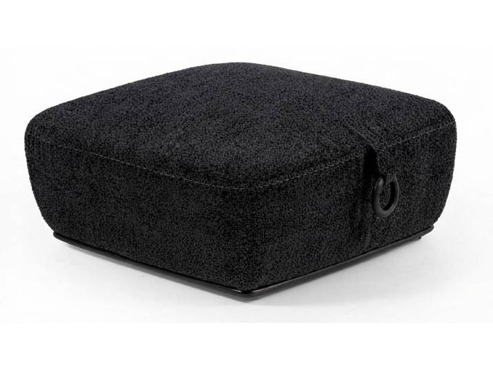 Xlmoebel Sitzhocker Moderner Luxus Pouf aus Stoff für das Wohnzimmer, Made in Europa