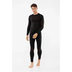 Viking, Herren, Funktionsunterhose, Rocket Man Set Unterwäsche (XL), Orange, Schwarz