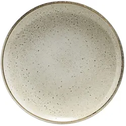 House Doctor Steingut Teller Lake, ∅ 27 cm, Grau