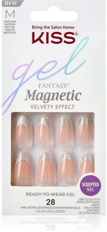Kiss Gel Fantasy High Volume Gel false nails North Coast 28 pc